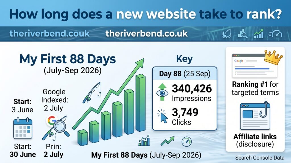How long does a new website take to rank