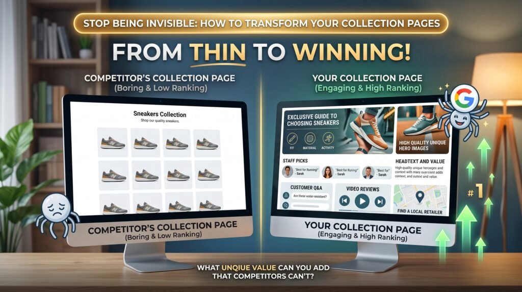 Why your collection pages don't rank