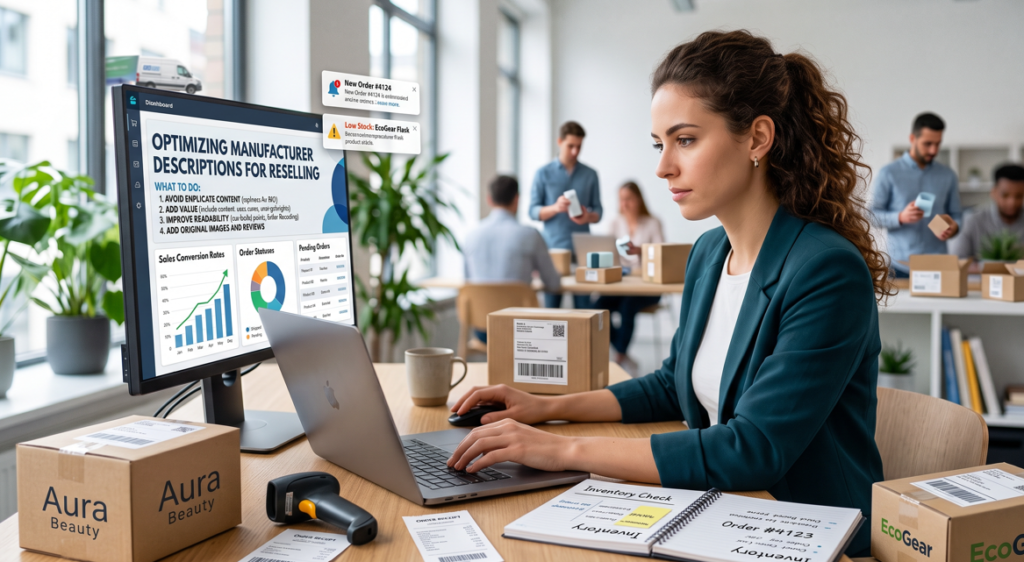 Selling other people’s products: what to do about the manufacturer’s description